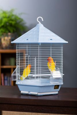 Image showing  Copacabana Bird Cage, Light Blue