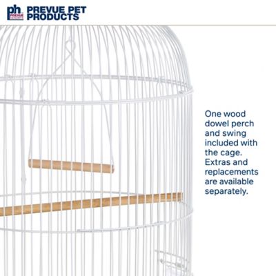 Image showing  Classic Round Bird Cage, Yellow