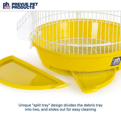 Image showing  Classic Round Bird Cage, Yellow