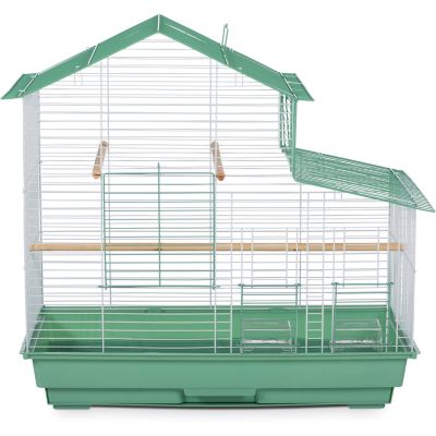 Prevue Pet Products House Style Bird Cage, Green