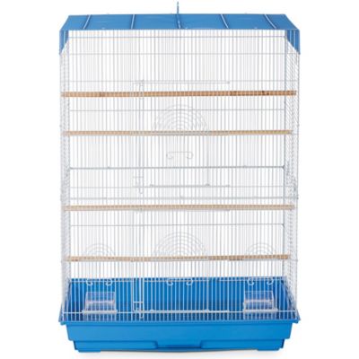 Prevue Pet Products Flight Bird Cage, 26 in. x 14 in. x 36 in., Blue/White