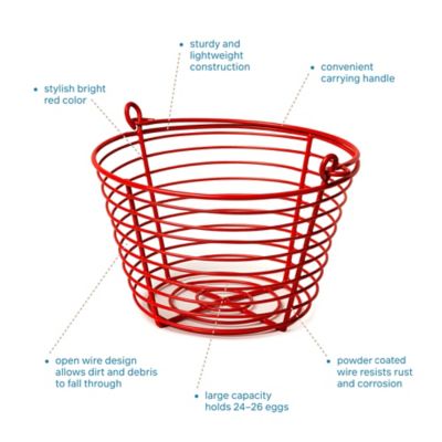 Image showing  Egg Collection Basket, 24 to 36 Egg Capacity