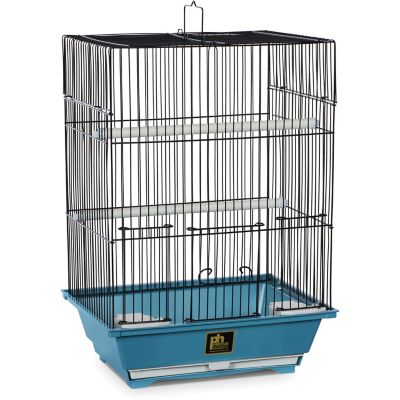 Prevue Pet Products Parakeet Bird Cage, Small, 11-1/4 in. x 9 in. x 16-1/4 in., Slate Blue