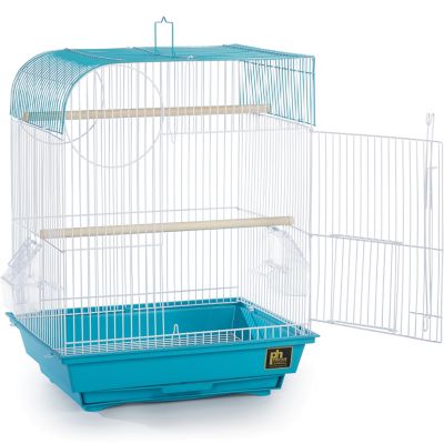Image showing  South Beach Flat Top Bird Cage, Teal