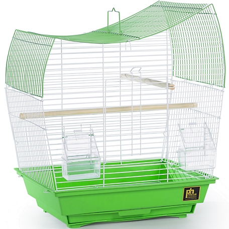 Prevue Pet Products South Beach Wave Top Bird Cage, Lime