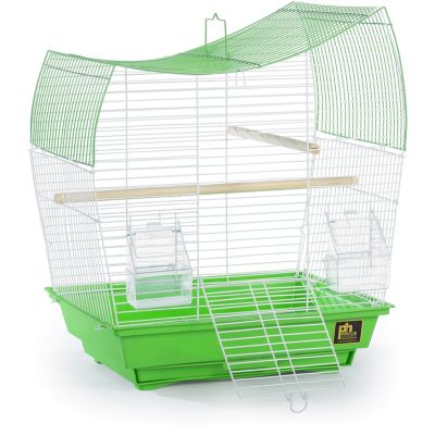 Image showing  South Beach Wave Top Bird Cage, Lime