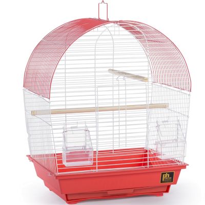 Prevue Pet Products South Beach Dome Top Bird Cage, Coral