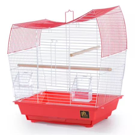 Prevue Pet Products South Beach Wave Top Bird Cage Coral Pet Bird Cages