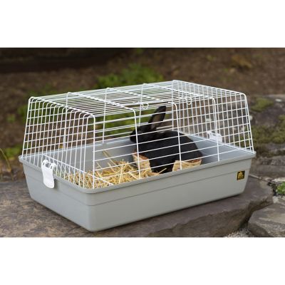 Image showing  Bella Small Animal Cage, 27.25 in. x 17.38 in., Gray