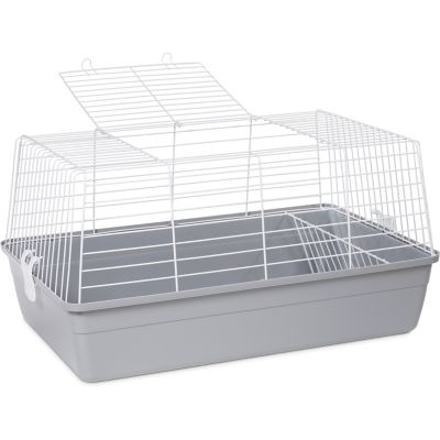 Image showing  Bella Small Animal Cage, 27.25 in. x 17.38 in., Gray