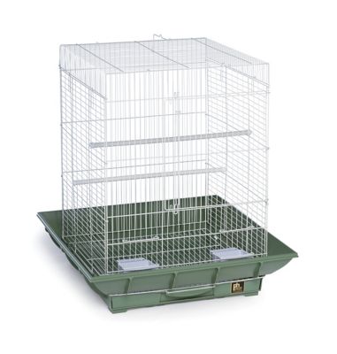 Prevue Pet Products Clean Life Cockatiel Bird Cage, Green