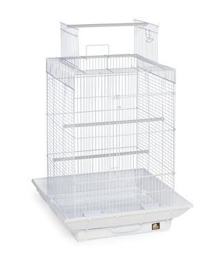 Prevue Pet Products Clean Life Play Top Bird Cage, White