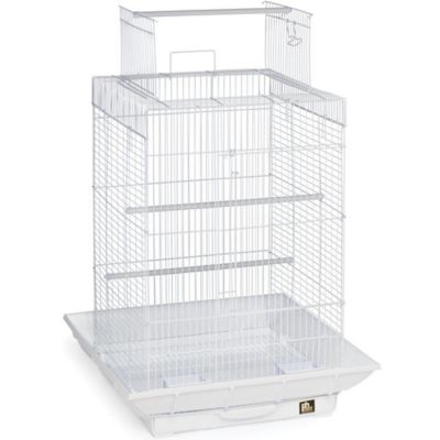 Image showing  Clean Life Play Top Bird Cage, White