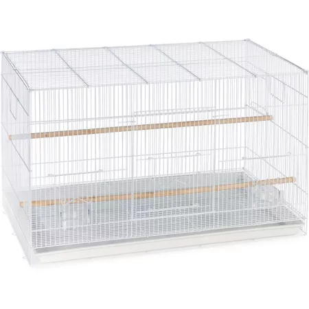 Prevue Pet Products Flight Bird Cage 30-in x 18-in x 18-in White Pet Bird Cages