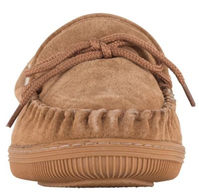 Image showing  Men's Fleece Moccasin Slippers