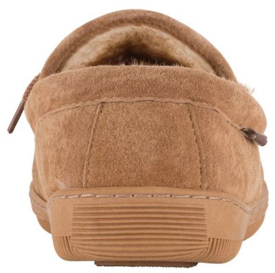 Image showing  Men's Fleece Moccasin Slippers