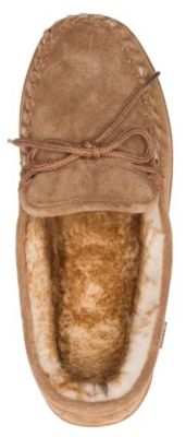 Image showing  Men's Fleece Moccasin Slippers