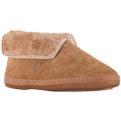 LAMO Men's Fleece Scruff Slippers, Chestnut