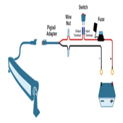 Image showing  180W/13,200-Lumen Double-Row Combo-Beam Side-Mount Light Bar, 32 in.