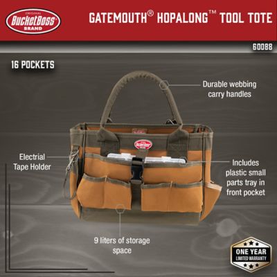 Image showing  16 in. Gatemouth Soft Tool Bag