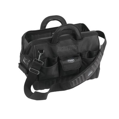 Bucket Boss 18 in. Pro Gatemouth 18 with All-Terrain Bottom Tool Bag