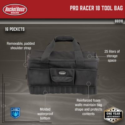 Image showing  18 in. Pro Racer 18 with All-Terrain Bottom Tool Bag