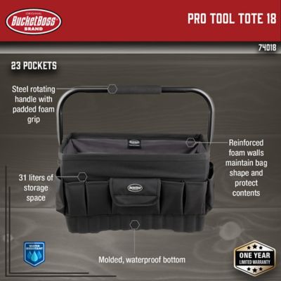 Image showing  18 in. Pro Box 18 Tool Tote