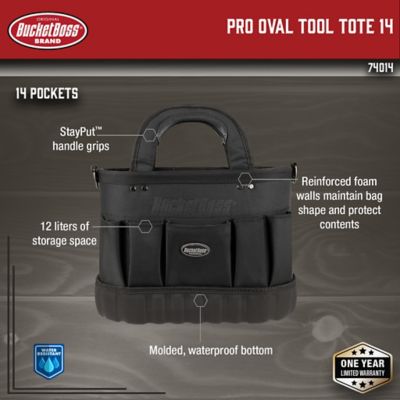 Image showing  14 in. Pro Oval 14 Tool Tote