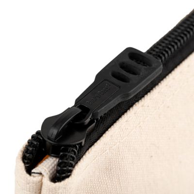 Image showing  10 in. x 3 in. x 8 in. Canvas Document Bag