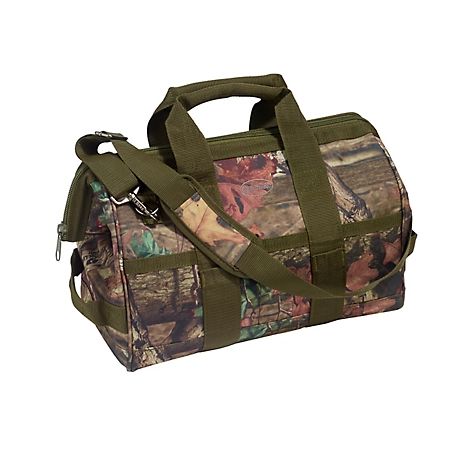 Bucket Boss 16 in. 16-Pocket Camo Gatemouth Tool Bag at Tractor Supply Co.