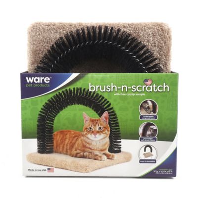Image showing  Nylon Bristle Cat Brush-N-Scratch, 14 in. x 14 in. x 14.5 in.