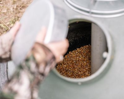 Image showing  250 lb. Roto-Molded HDPE Capsule Game Feeder