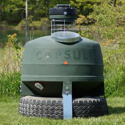 Capsule Feeders 800 lb. Roto-Molded HDPE Capsule Game Feeder