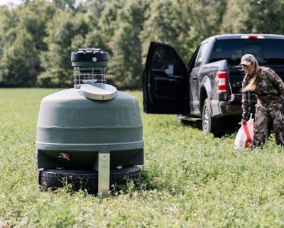 Image showing  800 lb. Roto-Molded HDPE Capsule Game Feeder