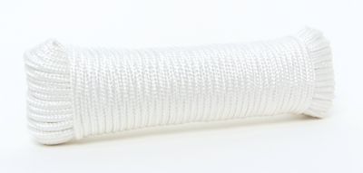 Nylon Diamond Braid White 3/16 in. x 100 ft.