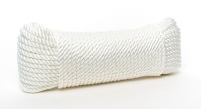 Mibro 1/2 in. x 300 ft. KingCord White Twisted Nylon Rope, Sold by the Foot  at Tractor Supply Co.