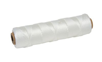 Mibro #18 x 225 ft. White Twisted Polypropylene Mason's Line