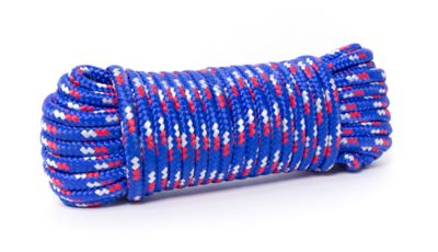 Image showing  3/8 in. x 50 ft. Assorted Diamond Braid Polypropylene Rope