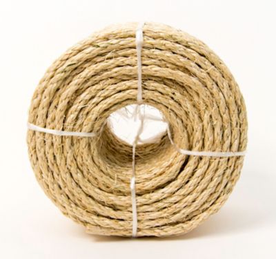 Image showing  1/4 in. x 100 ft. Sisal Twisted Natural, Coil