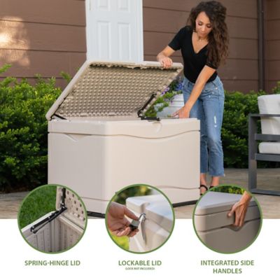 Image showing  80 gal. Outdoor Deck Storage Box