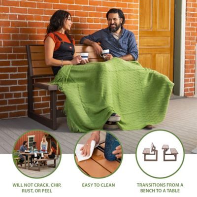 Image showing  Convertible Weather-Resistant Bench