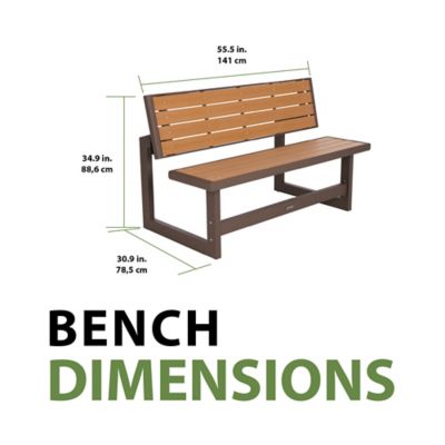 Image showing  Convertible Weather-Resistant Bench