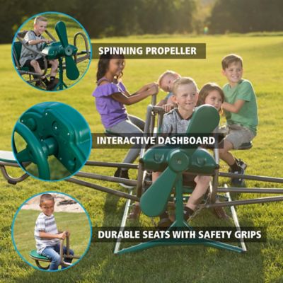 Image showing  Ace Flyer Teeter-Totter, Earthtone