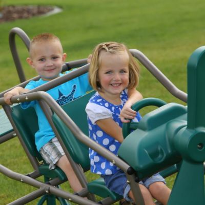 Image showing  Ace Flyer Teeter-Totter, Earthtone