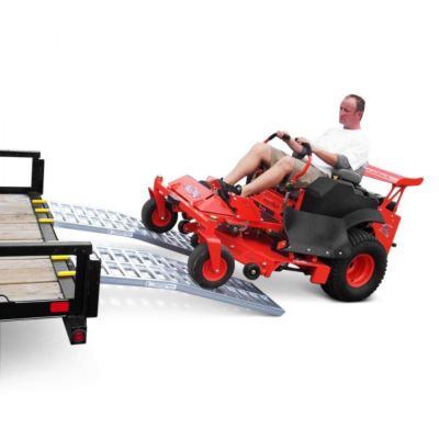 Image showing  3,600 lb. Capacity UTV/Zero Turn Loading Panel, 21 in. x 64 in., 3 in. Arch, 3 in. Rung