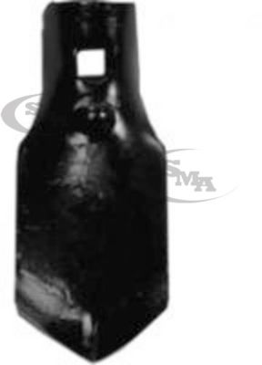 Image showing 2-3/4 in. x 6 mm Danish Cultivator Sweep, Black