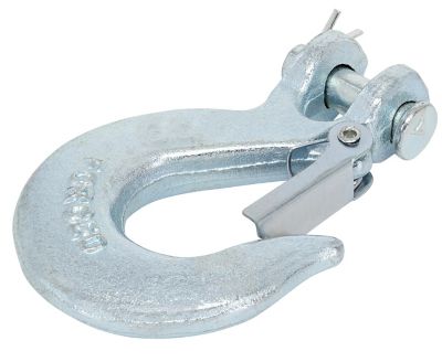 Image showing  Hardware Essentials 5/16 in. Clevis Slip Hook with Latch, Forged Steel, Grade 43