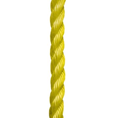 Image showing  3/4 in. x 150 ft. KingCord Yellow Twisted Polypropylene Rope, Sold by the Foot, AVAILABLE IN STORE ONLY