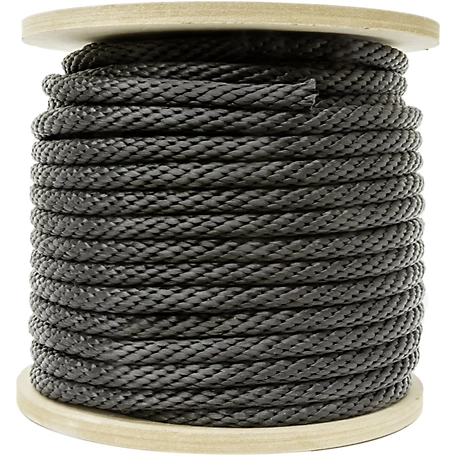 5/8 Polypropylene Bungee Cord Black