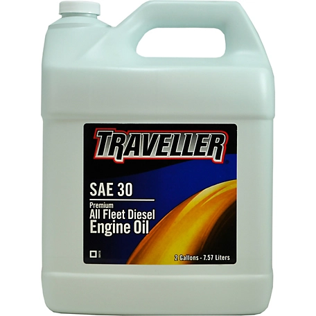 Traveller 2 gal. HD SAE 30 Motor Oil, 3 Per Case